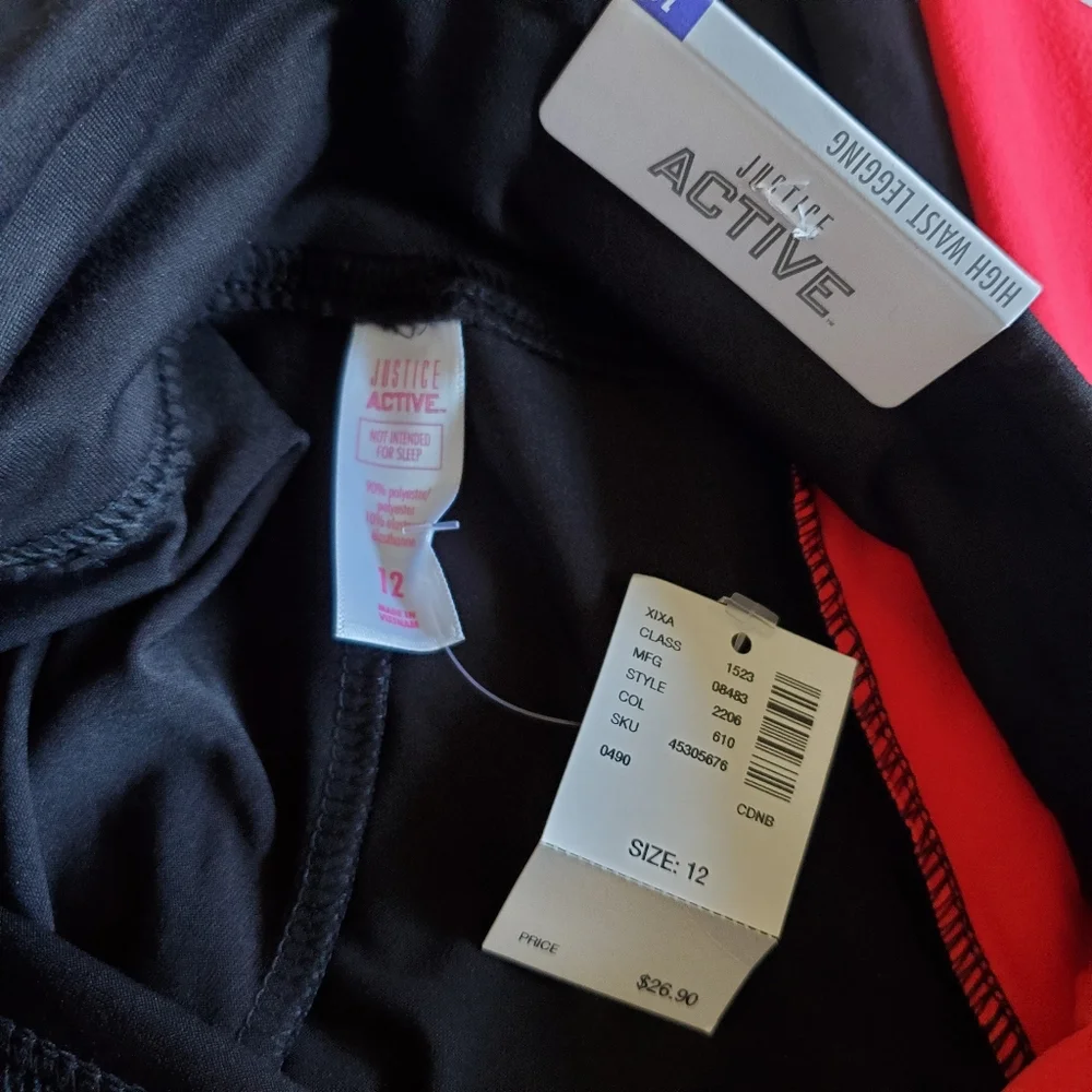 ⭐️4/$20 Justice Soccer Leggings‎